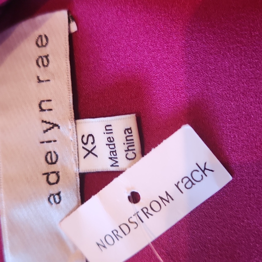 Adelyn rae, NWT,  Women's Dress,  Size XS, Plum - Picture 8 of 11